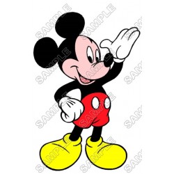 Mickey Mouse T Shirt Iron on Transfer Decal ~#13