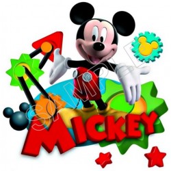 Mickey Mouse T Shirt Iron on Transfer Decal ~#54