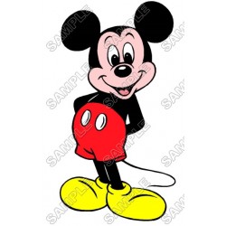 Mickey Mouse T Shirt Iron on Transfer Decal ~#7