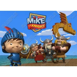 Mike the Knight  T Shirt Iron on Transfer Decal ~#1