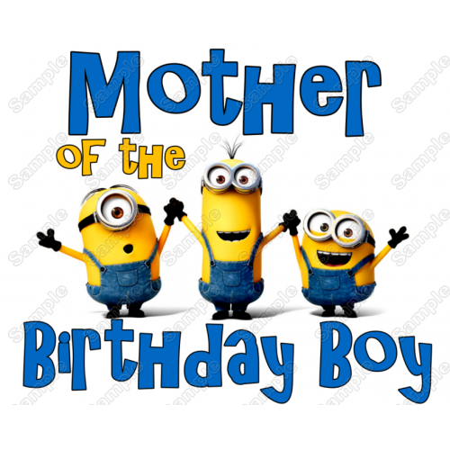  Minions Personalized  Birthday  Iron on Transfer ~#11 by www.topironons.com