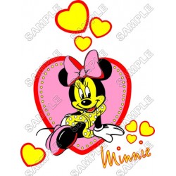 Minnie Mouse  T Shirt Iron on Transfer Decal ~#10