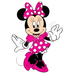 Minnie Mouse T Shirt Iron on Transfer Decal ~#34