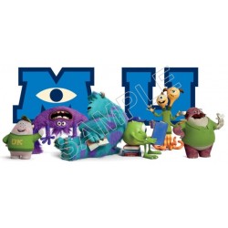 Monsters University T Shirt Iron on Transfer Decal ~#8