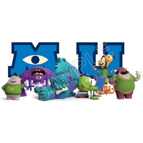  Monsters University T Shirt Iron on Transfer Decal ~#8 by www.topironons.com