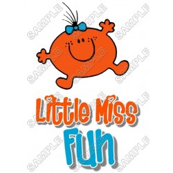 Mr Men and Little Miss Fun  T Shirt Iron on Transfer Decal ~#29