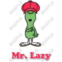 Mr Men and Little Miss Mr. Lazy T Shirt Iron on Transfer Decal ~#2