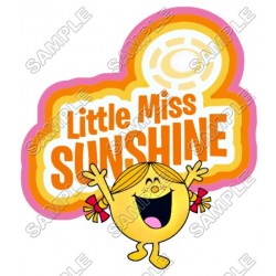 Mr Men and Little Miss Sunshine T Shirt Iron on Transfer Decal ~#31