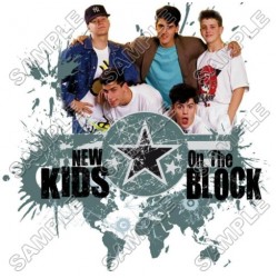 New Kids on the Block T Shirt Iron on Transfer Decal ~#3