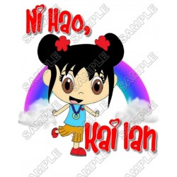 Ni Hao Kai lan T Shirt Iron on Transfer Decal ~#3