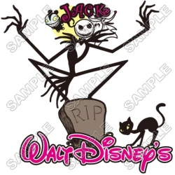 Nightmare Before Christmas T Shirt Iron on Transfer Decal ~#2