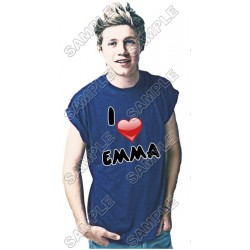 One Direction Niall Horon  Personalized  Custom  T Shirt Iron on Transfer Decal ~#39