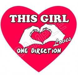 One Direction   T Shirt Iron on Transfer Decal ~#117