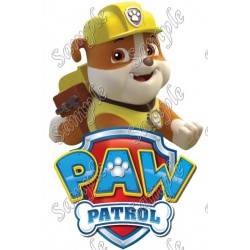 PAW Patrol Rubble  T Shirt Iron on Transfer  Decal  ~#5