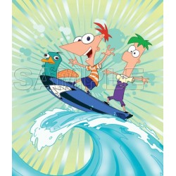 Phineas & Ferb T Shirt Iron on Transfer Decal  ~#10