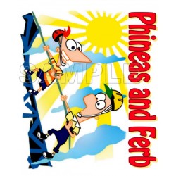 Phineas & Ferb T Shirt Iron on Transfer Decal ~#4