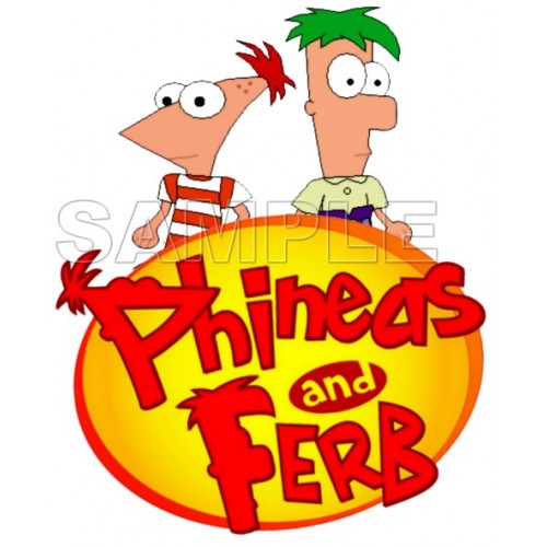  Phineas & Ferb T Shirt Iron on Transfer Decal ~#7 by www.topironons.com