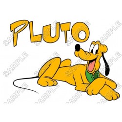 Pluto T Shirt Iron on Transfer Decal ~#3