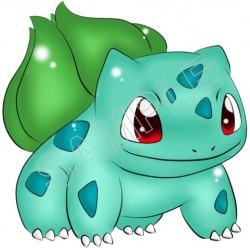 Pokemon Bulbasaur T Shirt Iron on Transfer  Decal  ~#34