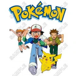Pokemon  T Shirt Iron on Transfer Decal ~#5