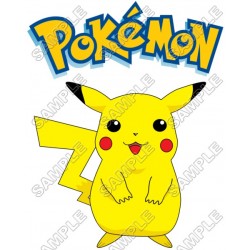 Pokemon  T Shirt Iron on Transfer Decal ~#6