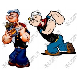 Popeye T Shirt Iron on Transfer Decal ~#11
