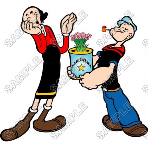  Popeye  T Shirt Iron on Transfer Decal ~#6 by www.topironons.com