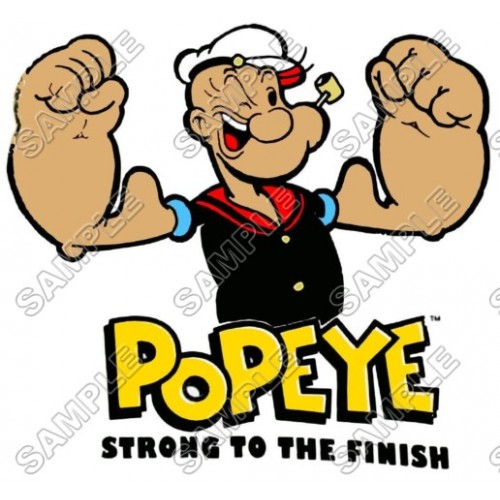  Popeye  T Shirt Iron on Transfer Decal ~#8 by www.topironons.com
