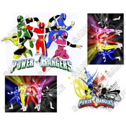 Power Rangers: Samurai T Shirt Iron on Transfer Decal ~#2