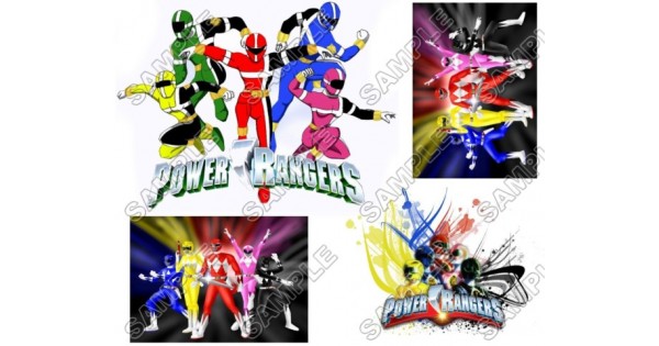 Power Rangers: Samurai T Shirt Iron on Transfer Decal ~#2