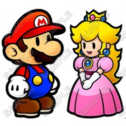 Princess Peach Super Mario T Shirt Iron on Transfer Decal ~#2