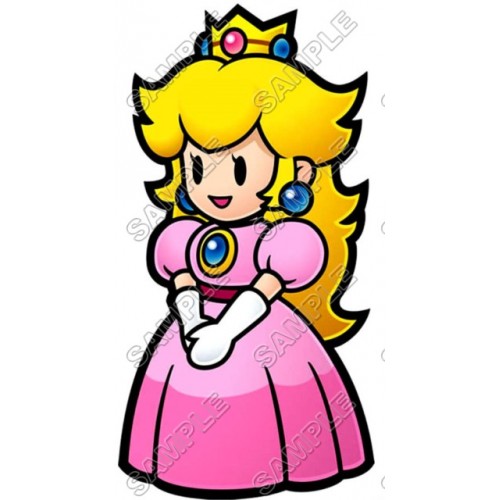  Princess Peach Super Mario T Shirt Iron on Transfer Decal ~#3 by www.topironons.com