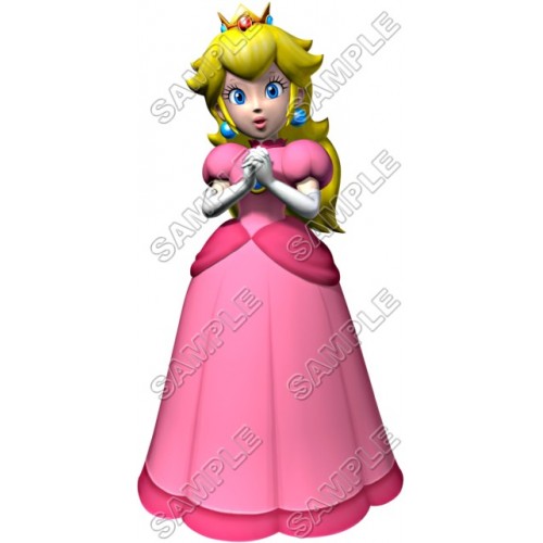  Princess Peach Super Mario T Shirt Iron on Transfer Decal ~#4 by www.topironons.com