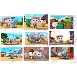 Sheriff Callie  Iron On Transfers T Shirt Iron on Transfer  Decal  ~#1