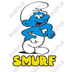 Smurf  T Shirt Iron on Transfer Decal ~#11