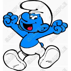 Smurf   T Shirt Iron on Transfer Decal ~#29