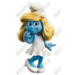 Smurfette  T Shirt Iron on Transfer Decal ~#18