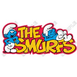 Smurfs  T Shirt Iron on Transfer Decal ~#30