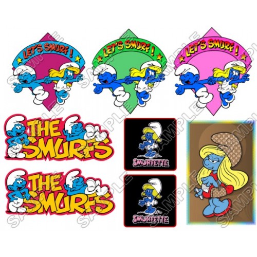 Smurfs T Shirt Iron on Transfer  Decal  ~#32 by www.topironons.com