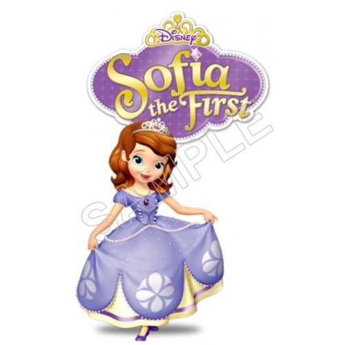 iron on T shirt transfer Choose image and size Princess Sofia the first 