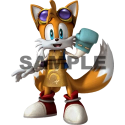 Sonic  Tails Blacksmith  T Shirt Iron on Transfer Decal ~#21