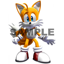 Sonic  Tails T Shirt Iron on Transfer Decal ~#10