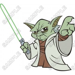 Star Wars  Master Yoda  T Shirt Iron on Transfer Decal ~#10