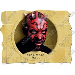 Star Wars Maul T Shirt Iron on Transfer Decal ~#24