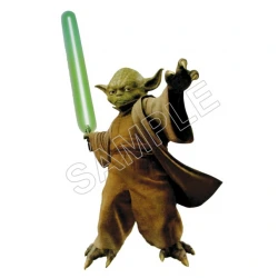 Star Wars Yoda T Shirt Iron on Transfer Decal ~#10
