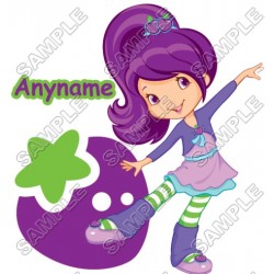 Strawberry Shortcake Plum Pudding Personalized  Custom  T Shirt Iron on Transfer Decal ~#35