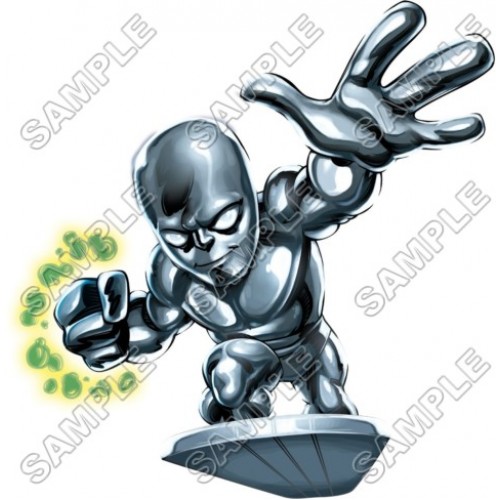  Super Hero Squad Silver Surfer  T Shirt Iron on Transfer Decal ~#10 by www.topironons.com