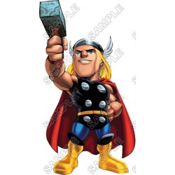 Super Hero Squad Thor  T Shirt Iron on Transfer Decal ~#6