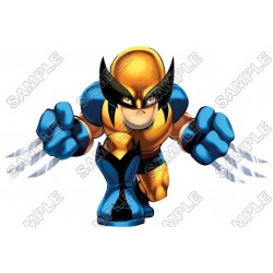 Super Hero Squad Wolverine  T Shirt Iron on Transfer Decal ~#9