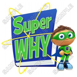 Super  Why  T Shirt Iron on Transfer  Decal  ~#4